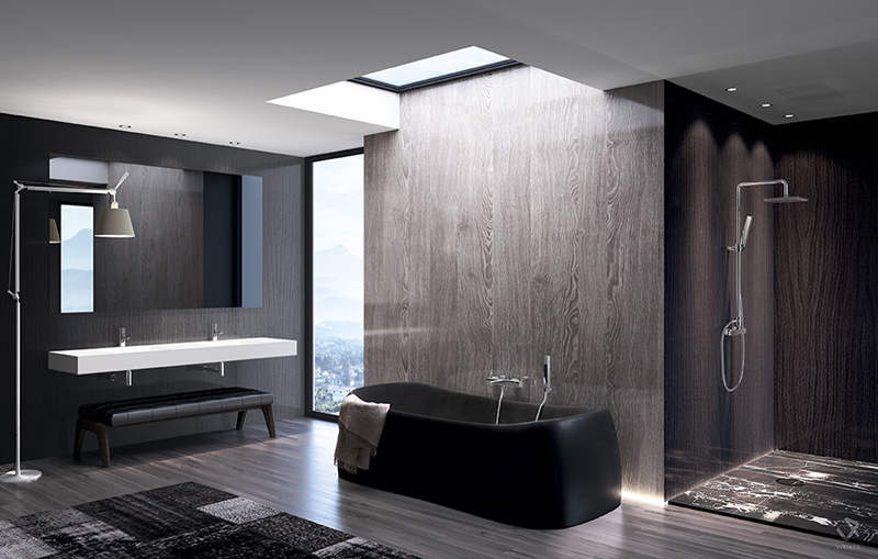 22 thiết kế nội thất phòng tắm độc đáo