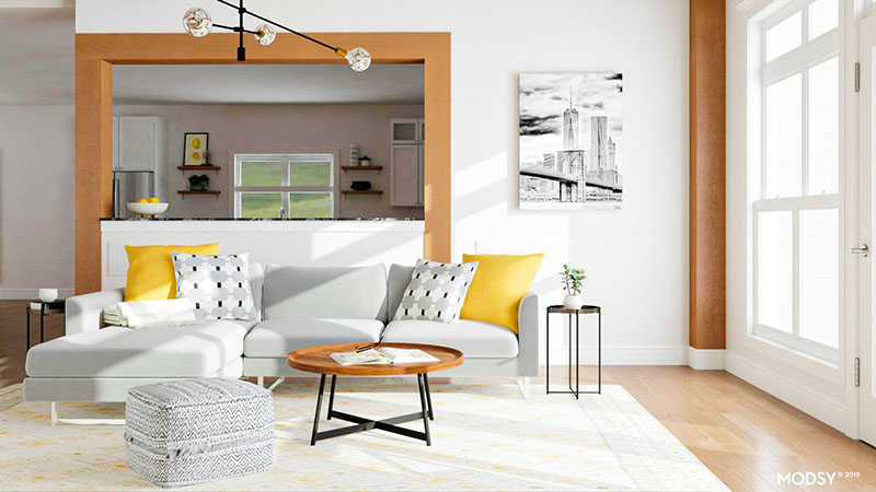 10 cách thiết kế phòng khách theo phong cách công nghiệp