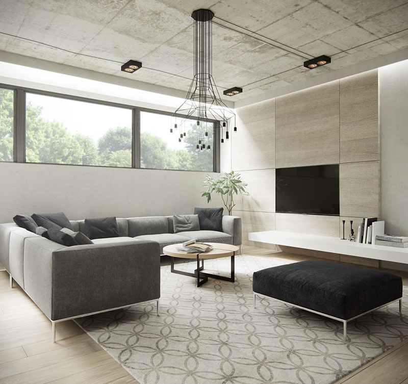 Thiết kế nội thất tối giản cho các không gian khác nhau trong nhà