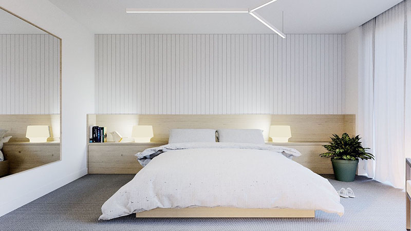 Thiết kế nội thất tối giản cho các không gian khác nhau trong nhà