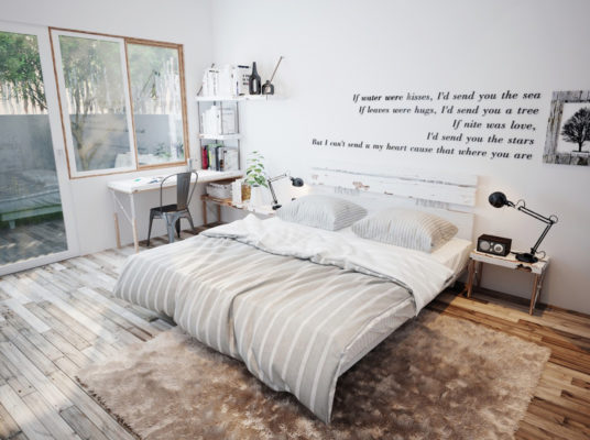 phòng ngủ phong cách Scandinavian ấn tượng