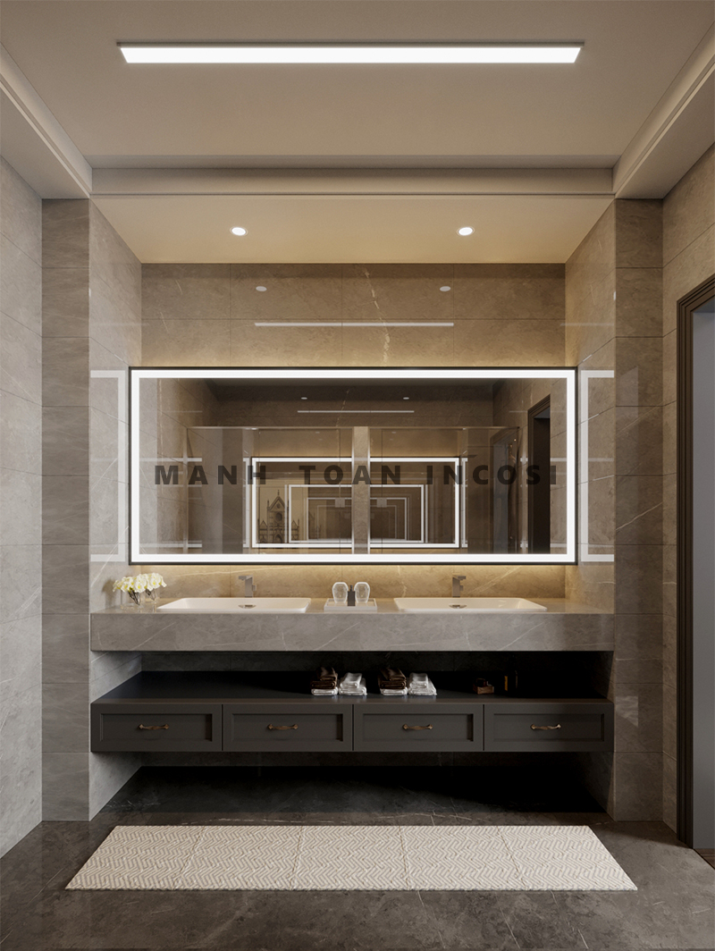 Khung gương có khả năng làm đẹp, trang trí